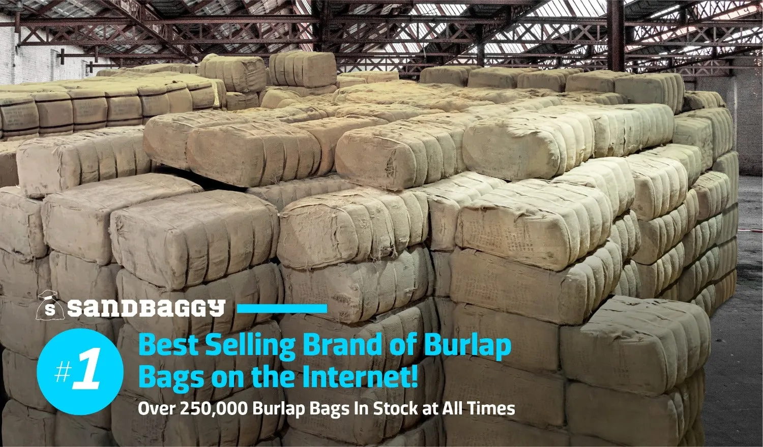 18" x 30" Burlap Potato Sacks (100% Biodegradable)