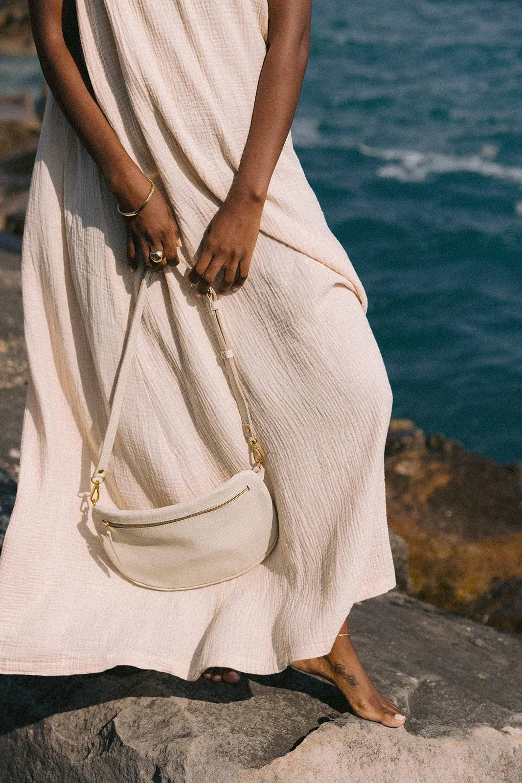 Big Sling Bag in Oyster