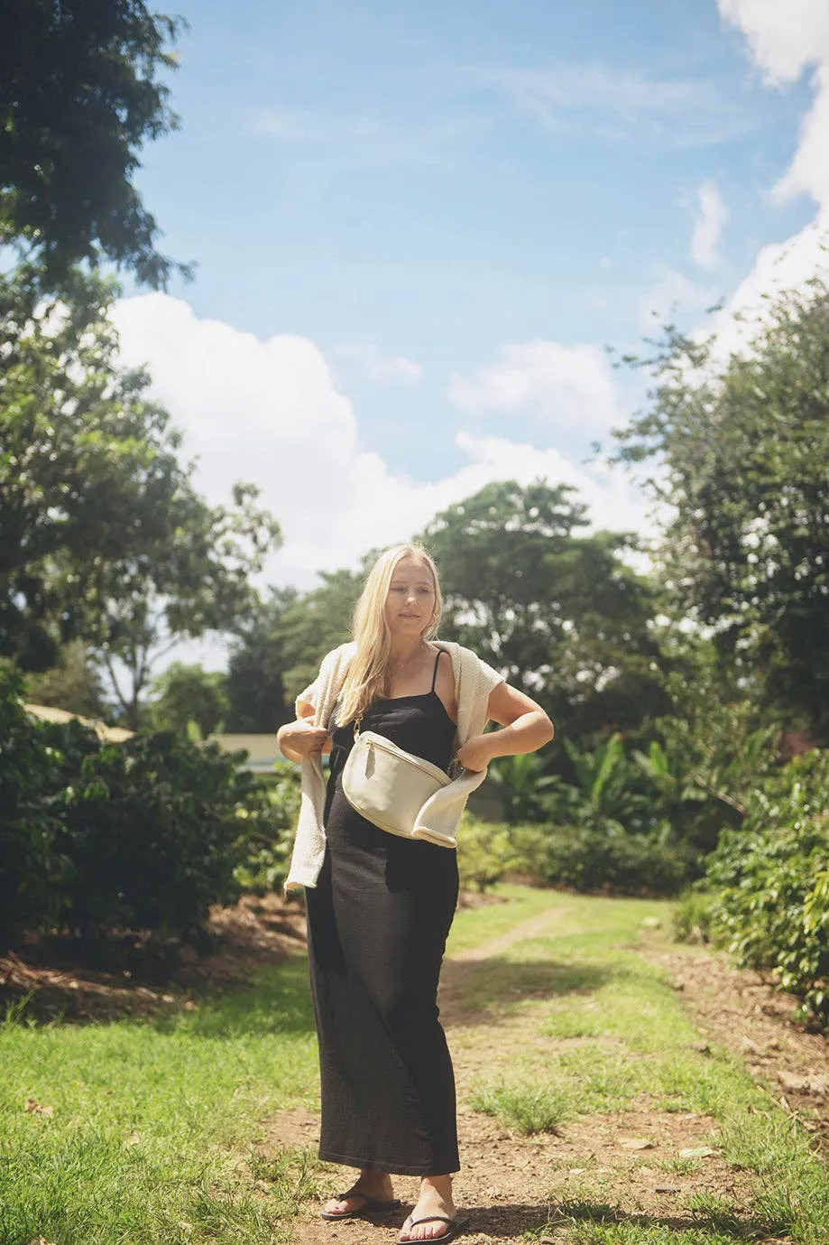 Big Sling Bag in Oyster