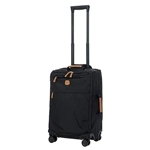 Bric's X Travel - Carry-On Luggage Bag with Spinner Wheels - 21" - Black