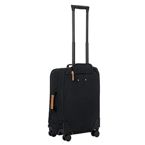 Bric's X Travel - Carry-On Luggage Bag with Spinner Wheels - 21" - Black