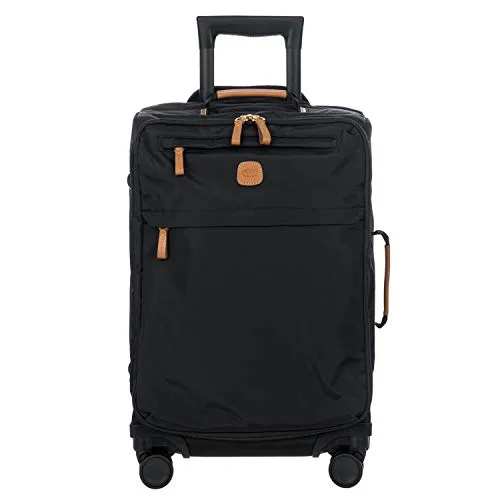 Bric's X Travel - Carry-On Luggage Bag with Spinner Wheels - 21" - Black