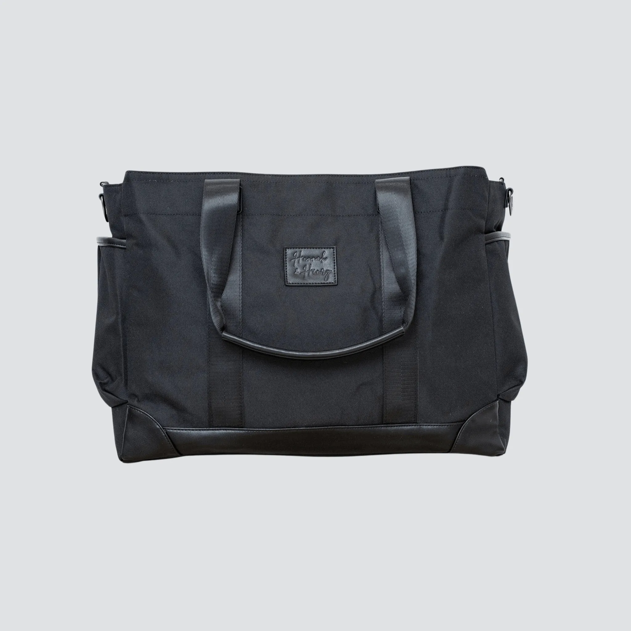 Charlie Diaper Tote | Black
