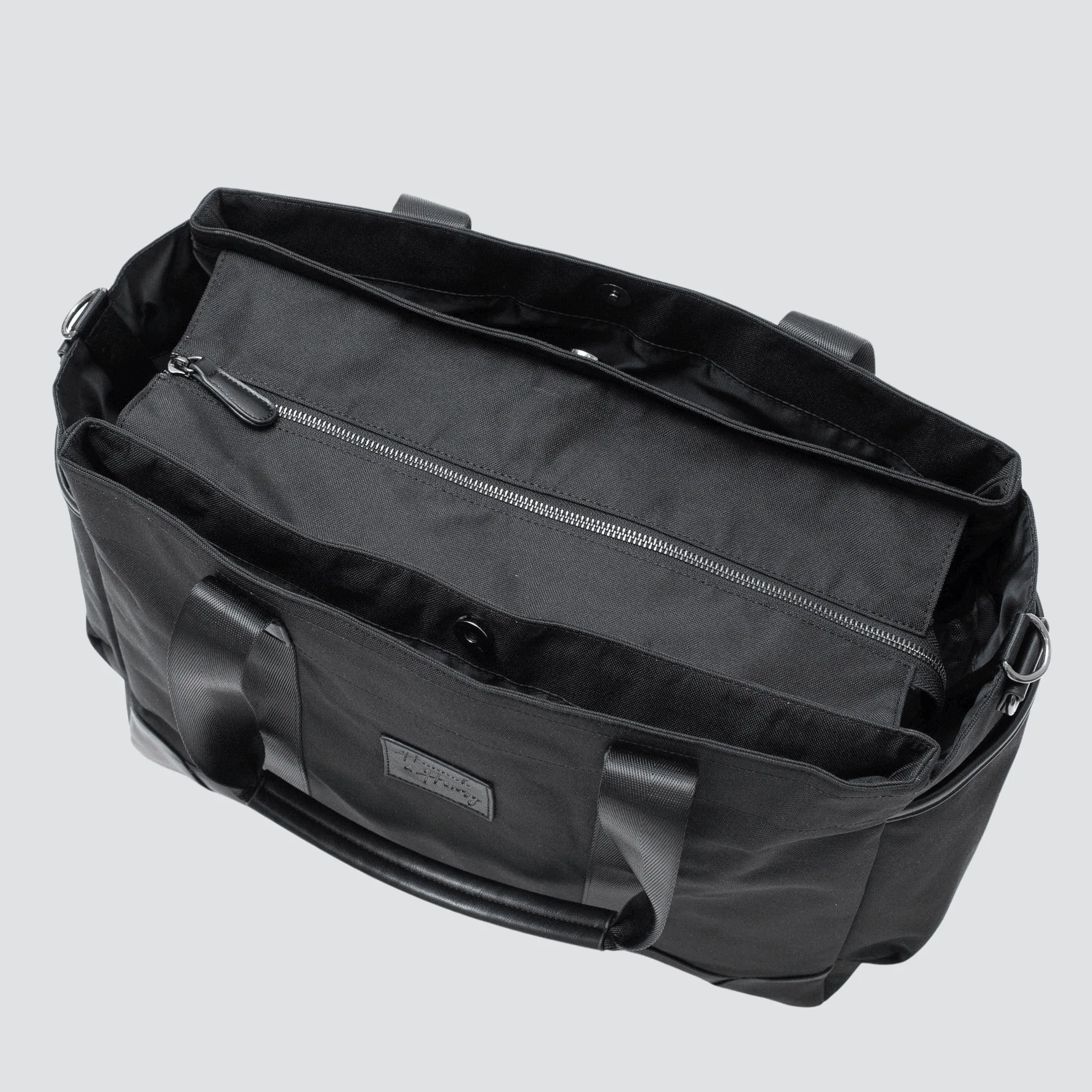 Charlie Diaper Tote | Black