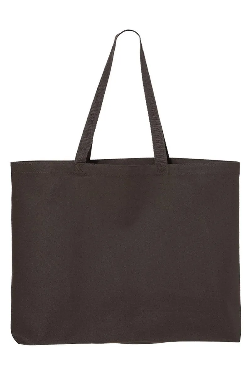 Checkerboard Pitch Canvas Jumbo Tote