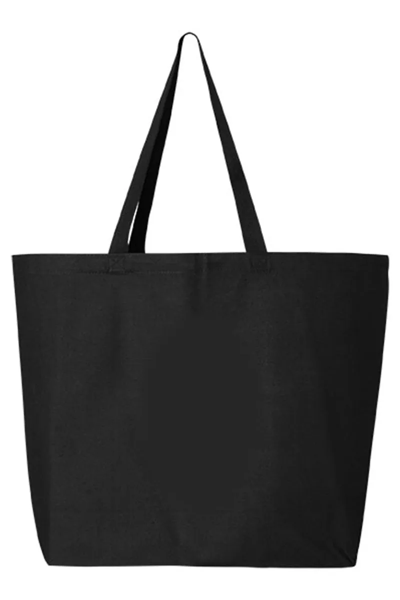Checkerboard Pitch Canvas Jumbo Tote