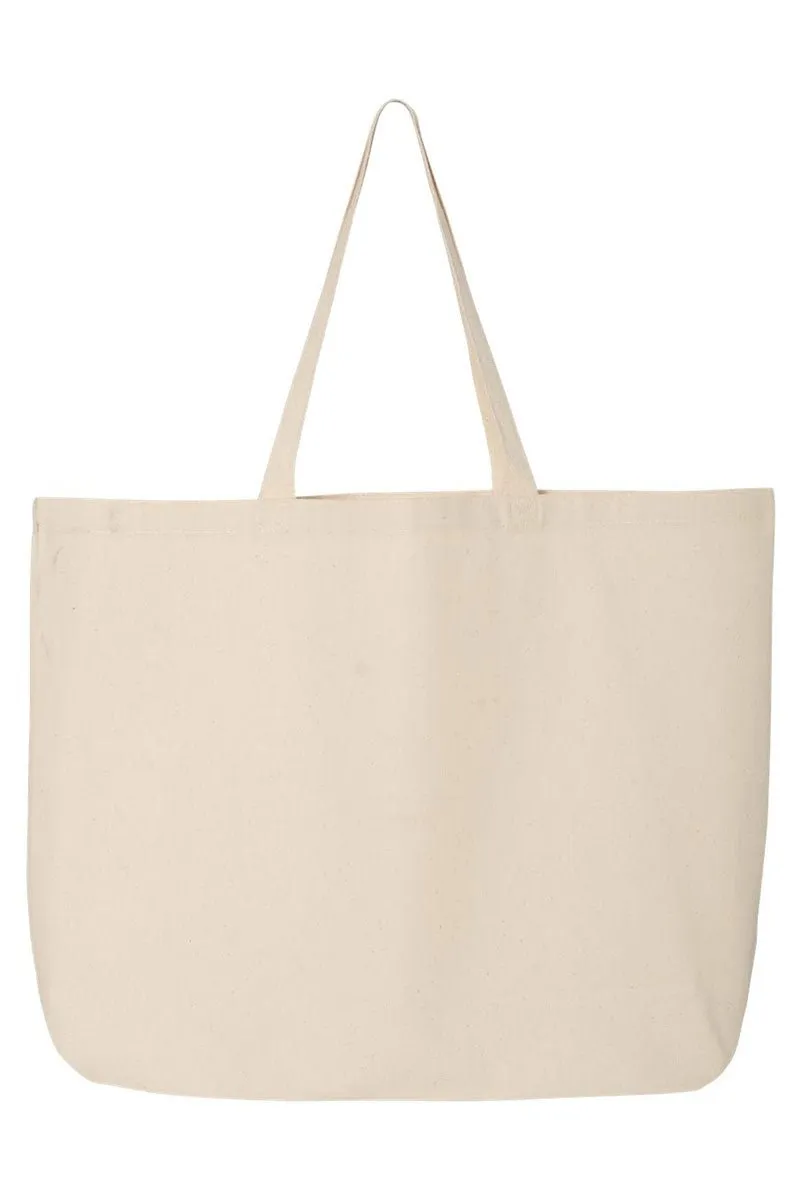 Checkerboard Pitch Canvas Jumbo Tote