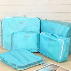 Men's/Women's Large Capacity Luggage Bag | 5 Pieces Set