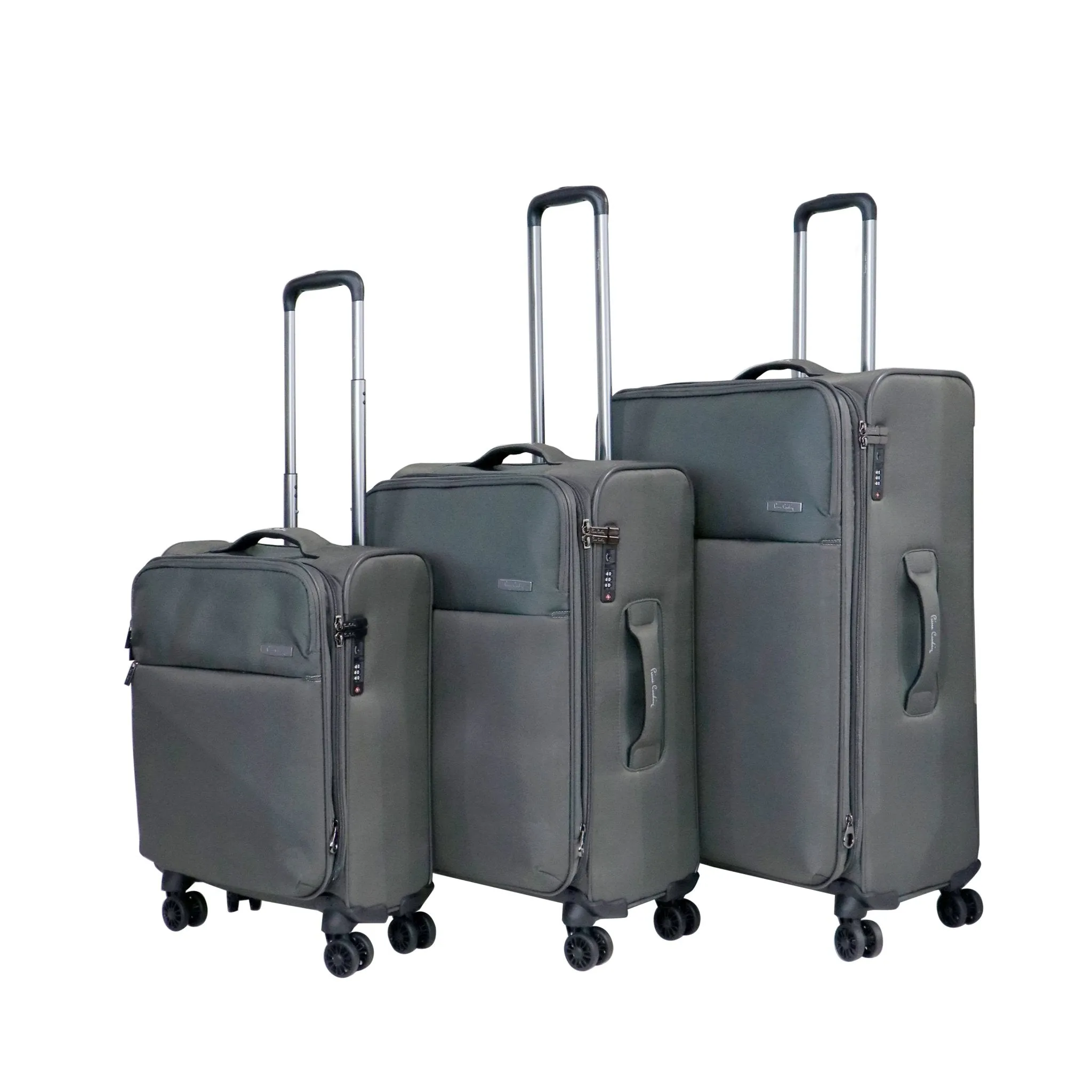 Mercury Softside Luggage Set of 3 Navy