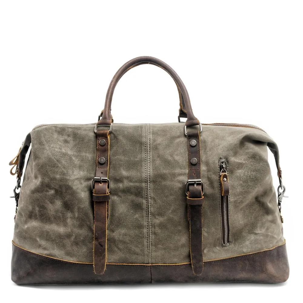 RED BARN Duro Duffle Waxed Canvas Bag