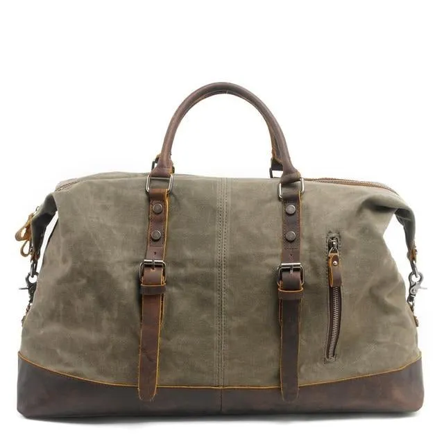 RED BARN Duro Duffle Waxed Canvas Bag