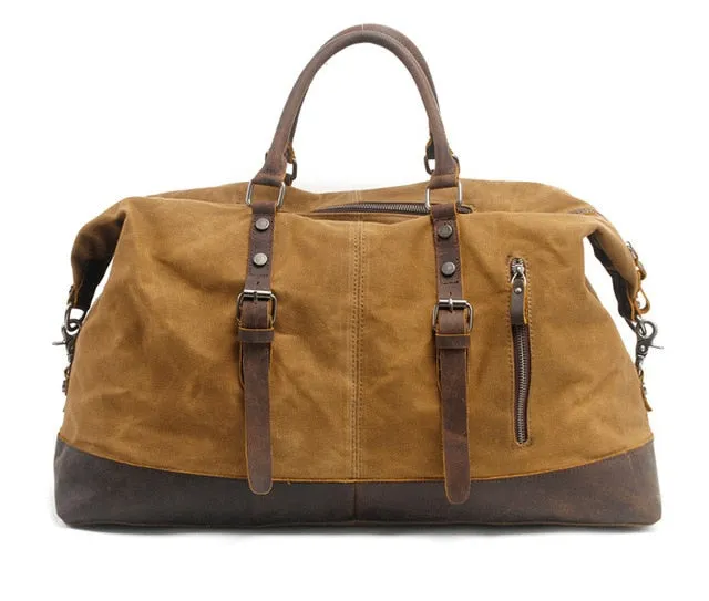 RED BARN Duro Duffle Waxed Canvas Bag