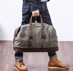 RED BARN Duro Duffle Waxed Canvas Bag